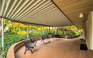 Covered porch - 1711 S Wasatch Dr