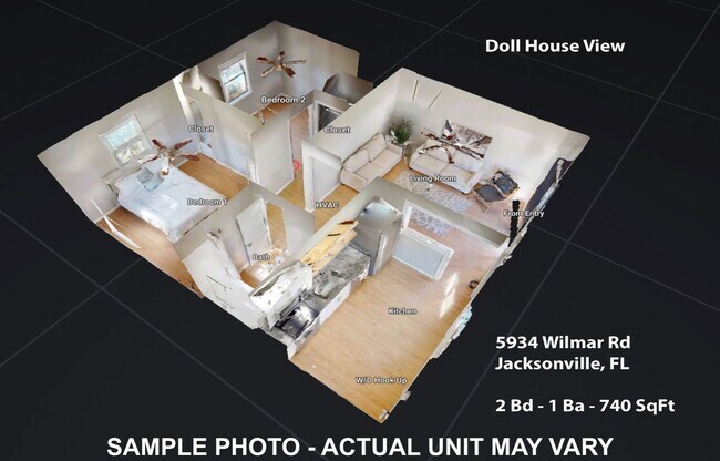 Foto del edificio - Updated 2 Bedroom Jacksonville Heights Apa...