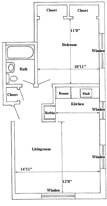 1BR/1BA - State Street Village