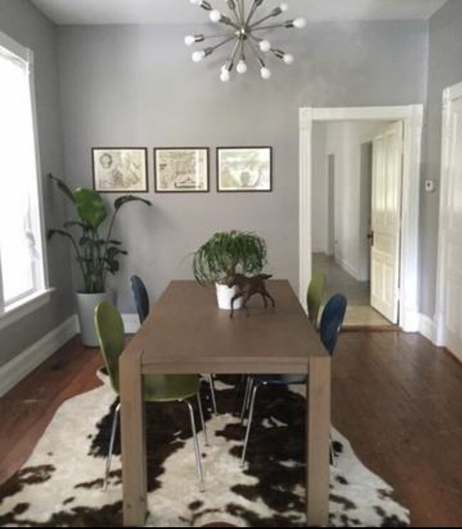 Huge dining room. Modern light fixtures - 2252 Kimball N Ave