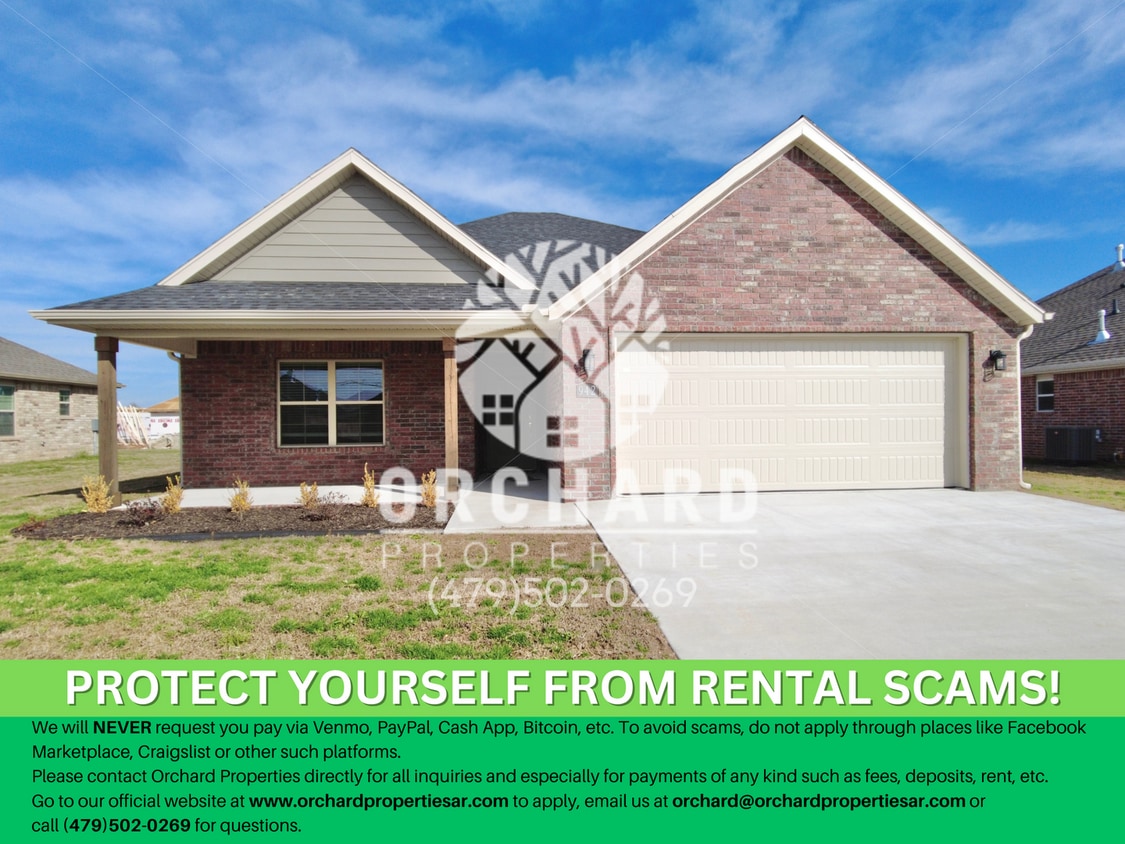 Tontitown SingleFamily Home 4 Bedroom A... House Rental in Tontitown, AR