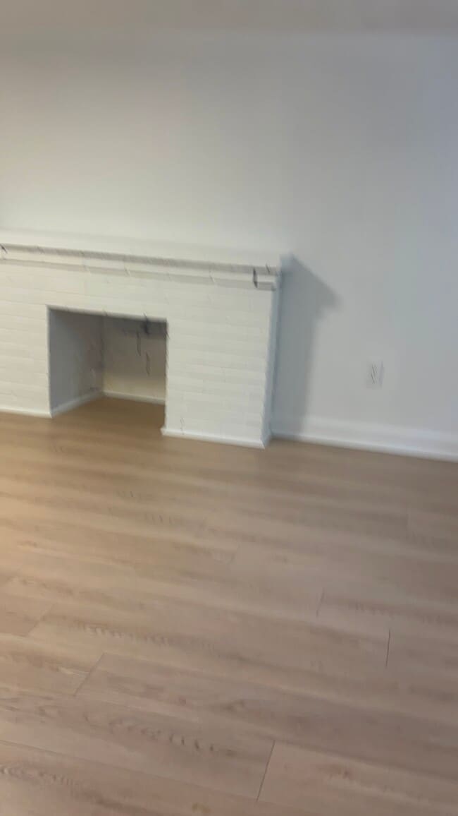 Fireplace in living room - 8 White Pine Av
