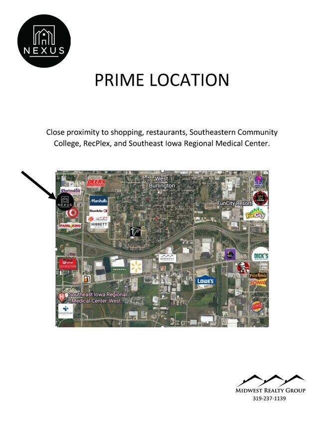 Nexus TownHomes Apartments in West Burlington, IA