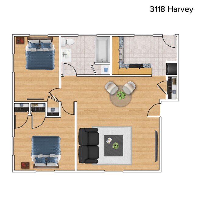 Foto del edificio - 2-bed 1-bath Apartment