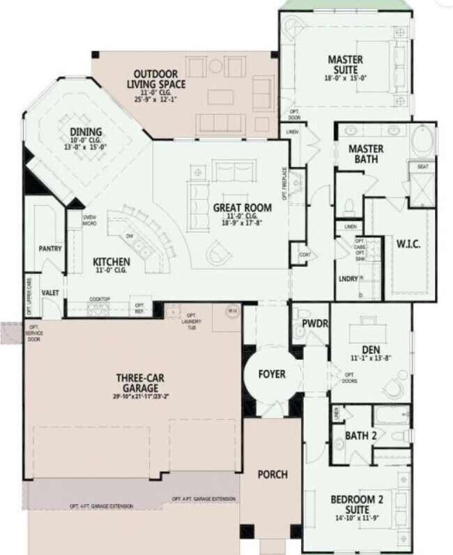 floorplan-1st floor - 9717 Orangewood Trl