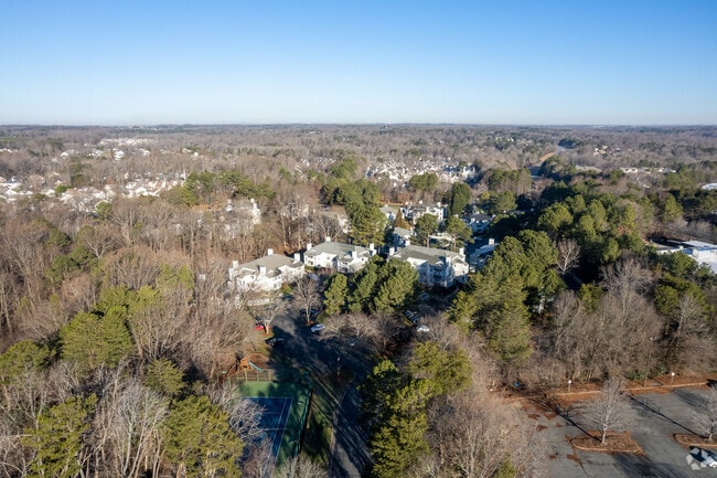 Aerial Photo - Bridges at Mallard Creek Apartment Homes