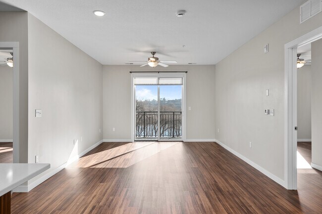 2 Bedroom 2B-1  Living Room - Cannery Square