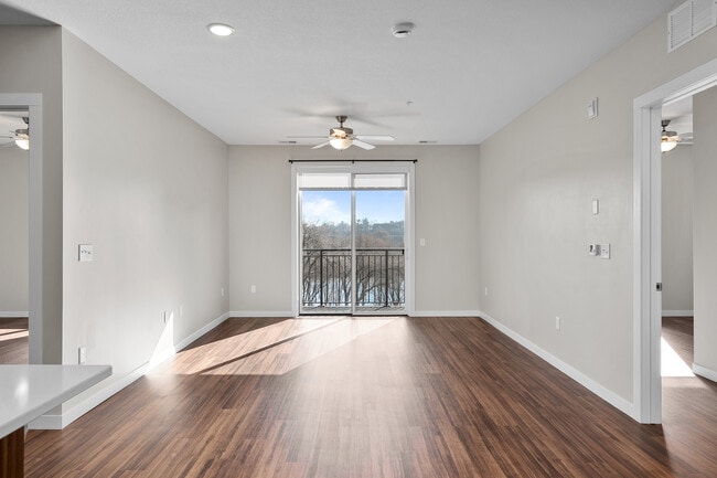 2 Bedroom 2B-1  Living Room - Cannery Square