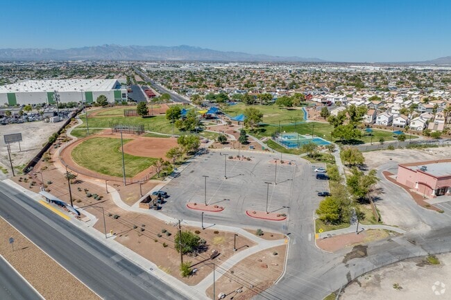 Alexander Villas Park is a popular relaxation and exercise spot for Sunrise Manor residents.