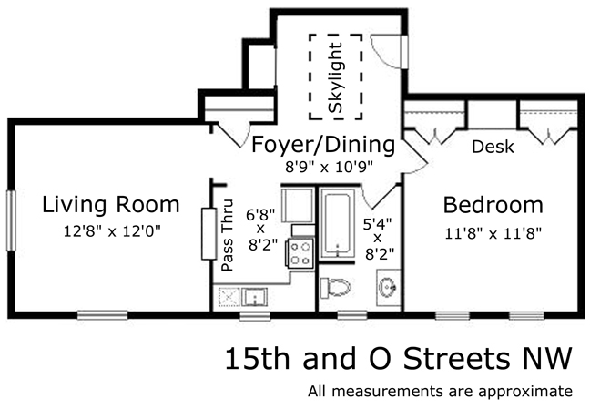 Floor plan - 1322 15th St NW