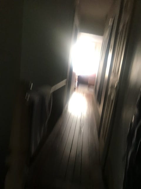 upper floor apt: corridor leading Liv Rm - 102 N 35th St