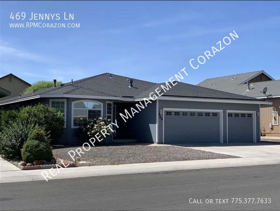 BIG sf! 4 bedroom 3 Bath house in highly House Rental in Fernley