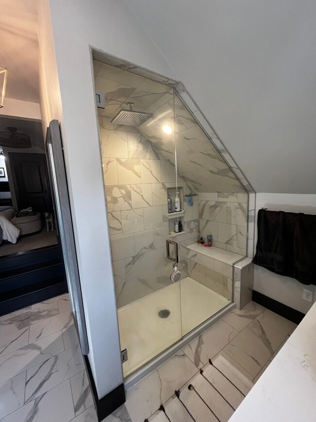 master bathroom shower - 605 Lord St