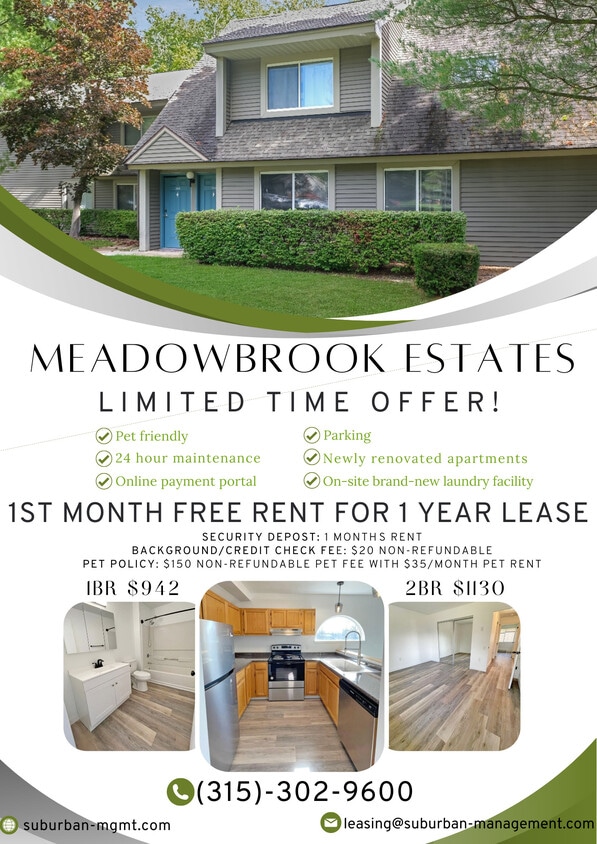 Meadowbrook Estates Apartments in Fulton, NY
