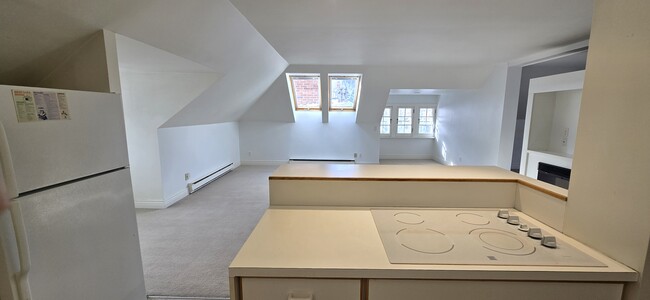 Living Room from Kitchen - 374 Queen St S