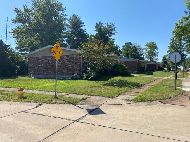 South & west (front) side - 1208 Eagleshire Dr