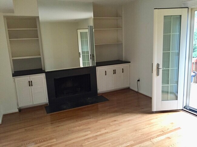 Fireplace in Living Room - 6738 Hillandale Rd