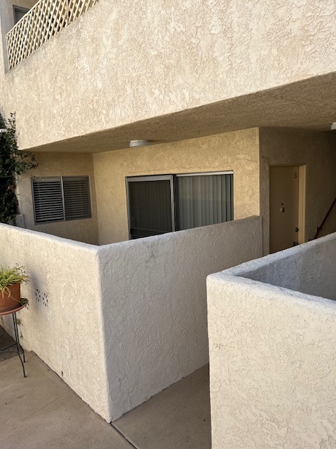 Apt 5 Entrance & Patio - 10700 Louise Ave