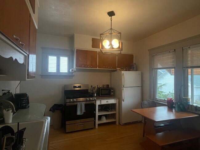Kitchen with new lighting & windows - 2013 S 32nd St