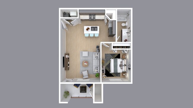 1 dormitorio - Kuna Commons