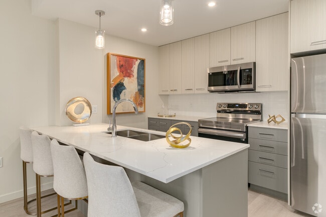 1BR, 1BA - 559SF - Kitchen - Aspire