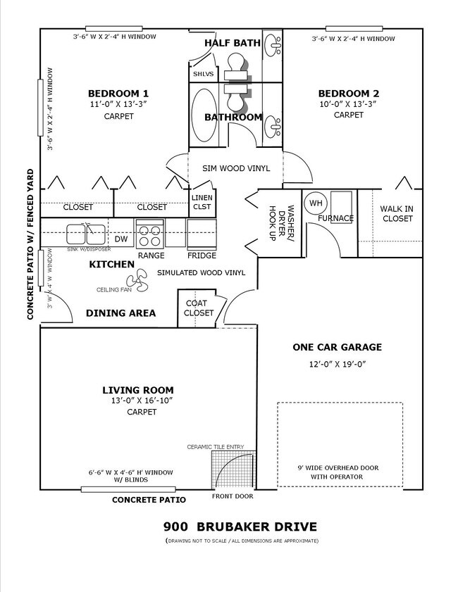 900 Brubaker Dr Kettering Oh 45429 Apartment For Rent In