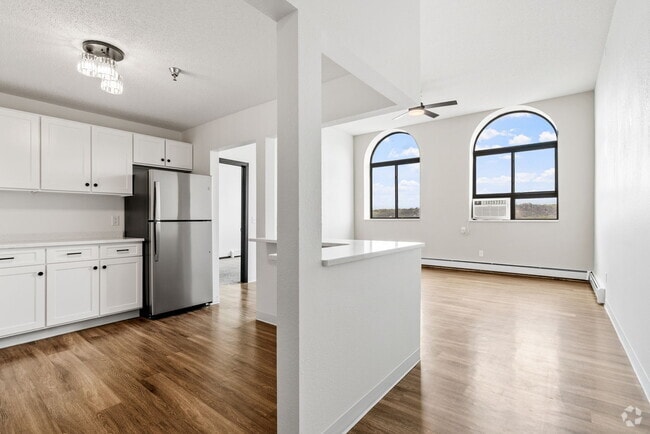 New One Bed Kitchen - Riverfront Court