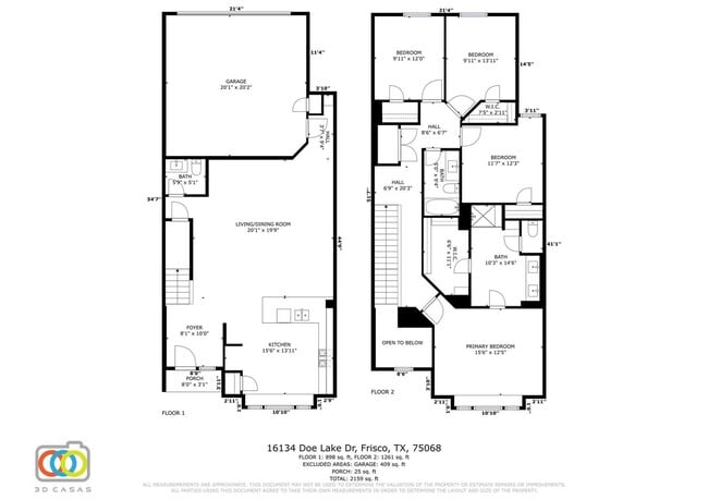 Building Photo - 4 Bed 3 Bath Luxurious Townhome in Frisco!