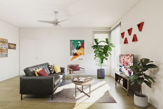 Living Area - The Marshall
