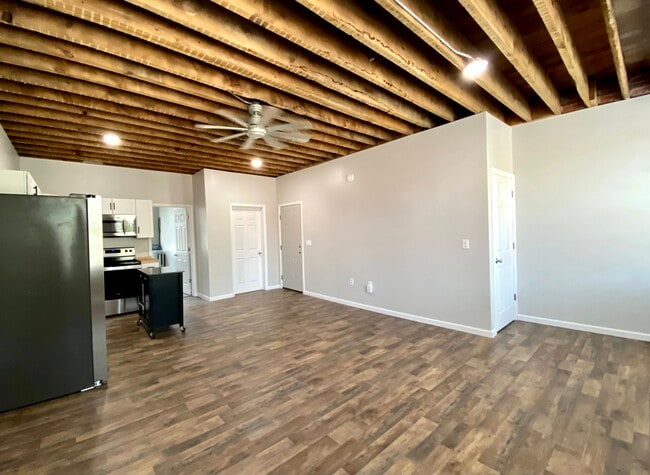 Kitchen and living space - 1373 Iowa St