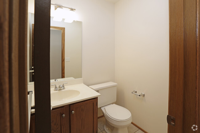 Half Bath - 2sty - Vineyard Village Townhome Style Apartments