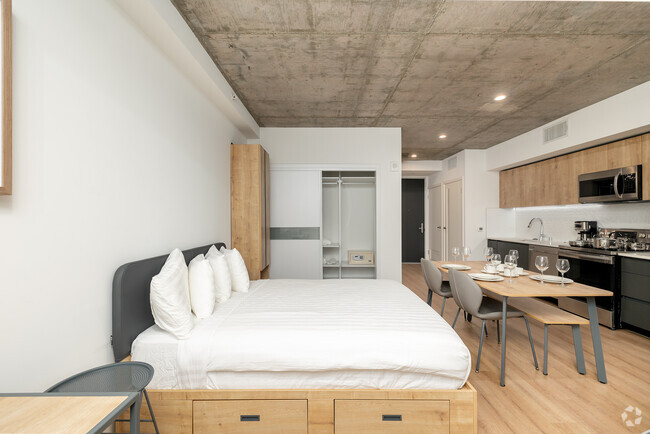 Unit 613 Bedroom - TENTEN Downtown