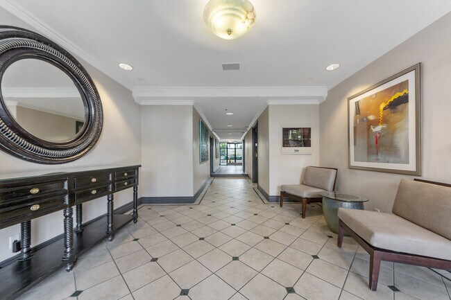 The lobby - 1875 S Beverly Glen Blvd