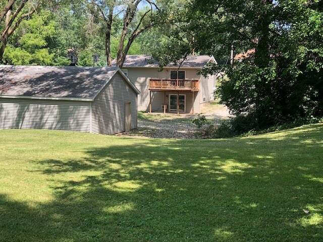 Back yard - 2728 W Eugenia Ave
