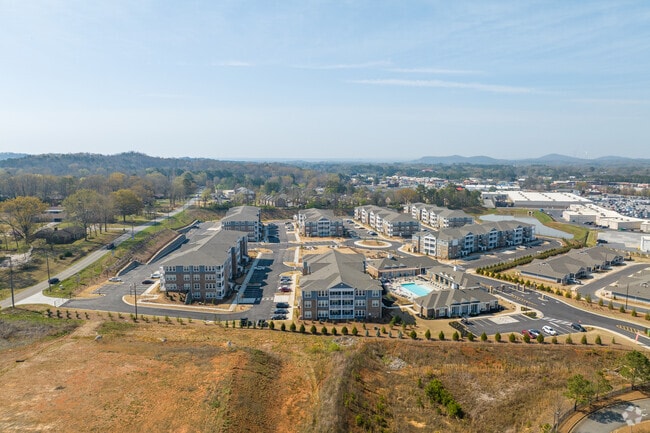 Aerial Photo - South and Twenty