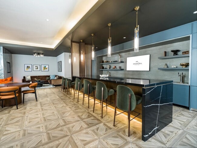 Modera Pomona features a private clubhouse, perfect for hosting. - Modera Pomona