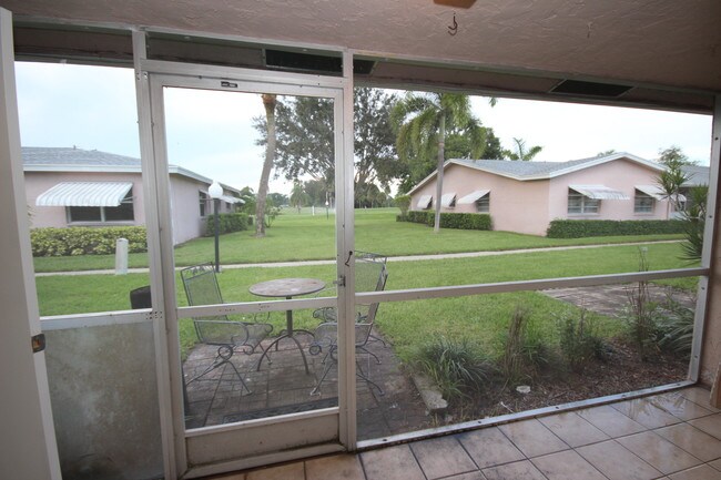 patio view to the Municipal Golf Course of DB - 2405 Lowson Blvd