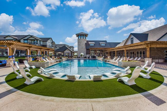 Piscina con estilo de centro turístico - Bexley at WestRidge