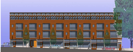 Artist's Rendering - Mississippi Avenue Lofts