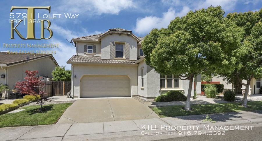 Foto principal - Large 4 bedroom in Natomas Creek
