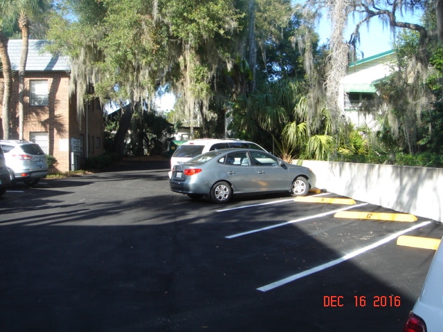 Parking Lot - The Pendleton Apartments - 623 N Bay St.