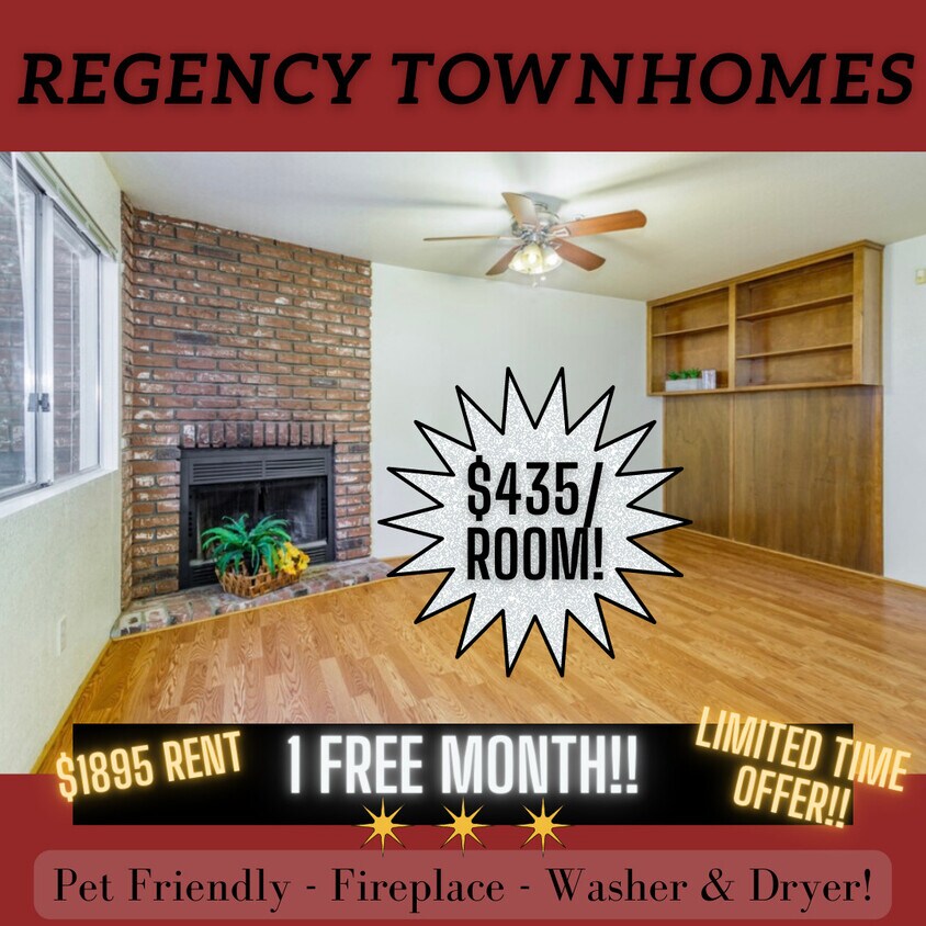 Regency Townhomes 647701 W 4th Ave Chico, CA Apartments for Rent