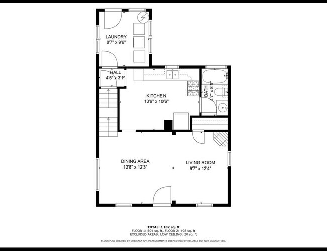 distribución del primer piso - 105 South St