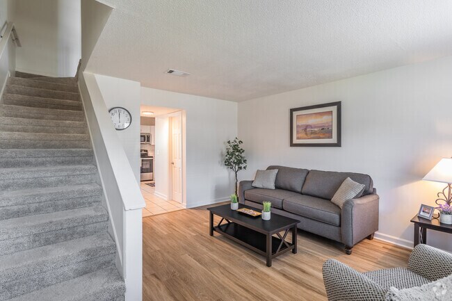 Living Room Space - Summerville Apartments