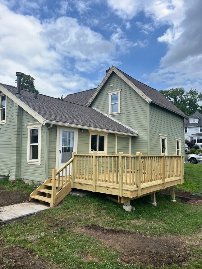 Back deck - 107 Birch St