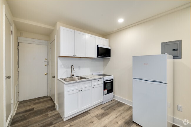 Studio - 136SF - Kitchen - Juniper Place