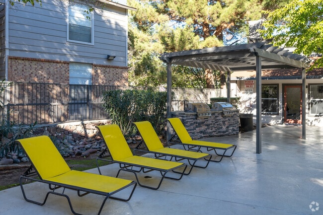 Grilling Area - Mountain Village Apts.
