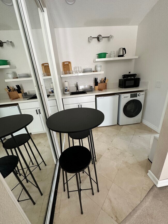 Newly renovated and Fully furnished kitchenette. - 20810 E Crest Ln