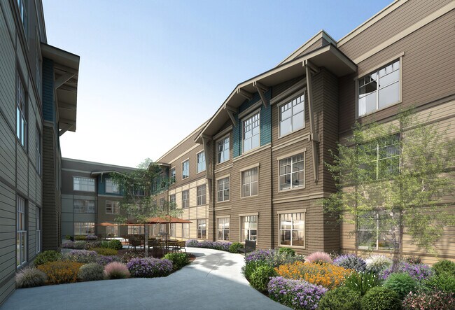 Patio - The Peak at Juliette Fowler Communities
