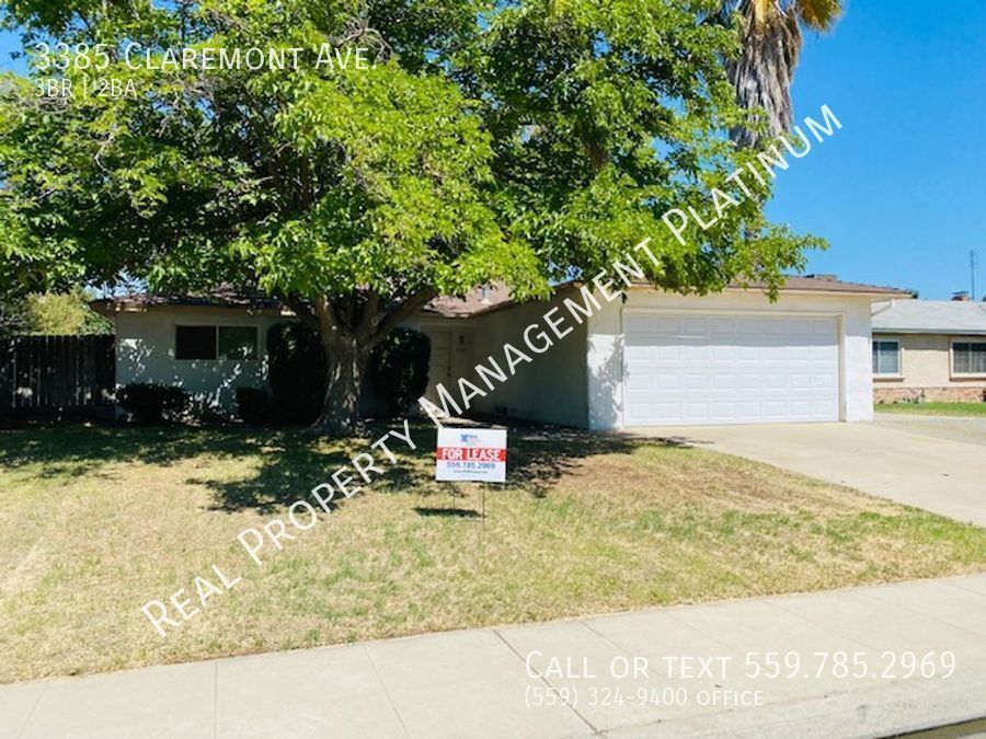3385 Claremont Ave, Clovis, CA 93611 House Rental in Clovis, CA